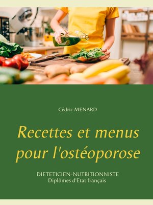 cover image of Recettes et menus pour l'ostéoporose